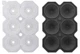Форма для льда с крышкой ARDESTO Fresh Diamond силикон 25х15х3.2 см серый (AR2341T) - изображение 4