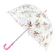 Зонт-трость детский механический Fulton Funbrella-4 C605-039090 Bella The Unicorn Единороги прозрачная - изображение 2