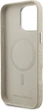 Etui plecki Karl Lagerfeld FW Stamped Karl MagSafe do Apple iPhone 16 Pro Beige (KLHMP16LPGKLFOFE) - obraz 7