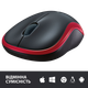 Миша бездротова Logitech M185 Red (910-002240) - зображення 1