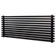 Дизайнерский радиатор Betatherm Praktikum PH2 425x1200 горизонтальный, черный матовый - изображение 2