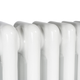 Дизайнерский радиатор Warm Well Column 3 575х560 горизонтальный, белый глянцевый - изображение 4