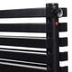 Дизайнерский радиатор Betatherm Quantum BQH2 285x2000 горизонтальный, черный матовый - изображение 3