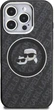 Etui plecki Karl Lagerfeld IML Glitter Karl & Choupette Heads Logo MagSafe do Apple iPhone 16 Pro Max Black (KLHMP16XHMKBKCHK) - obraz 3