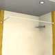 Карниз для ванной Zerix CRS-U-80x80x80 см П-образный, нержавеющая сталь, хром (ZX6102) - изображение 3