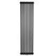 Дизайнерский радиатор Warm Well Column 3 1800×470 вертикальный, черный матовый - изображение 1