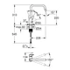 Смеситель для кухни Grohe Eurosmart New однорычажный, хром (30567000) - изображение 3