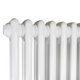 Дизайнерский радиатор Warm Well Column 2 1800×380 вертикальный, белый глянцевый - изображение 3