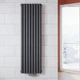 Дизайнерский радиатор Rastas Aurora 2 1800x480 вертикальный, антрацит матовый - изображение 5