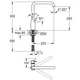 Смеситель для кухни Grohe Essence New однорычажный, хром (30269000) - изображение 4
