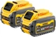 Zestaw akumulatorów DeWalt Flexvolt DCB546T2-XJ Li-Ion 54V/18V 2 szt. 6.0/2.0 Ah (5035048737705) - obraz 1