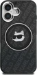 Etui plecki Karl Lagerfeld IML Choupette Head Logo MagSafe do Apple iPhone 16 Black (KLHMP16SHMKBCHK) - obraz 3
