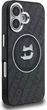 Etui plecki Karl Lagerfeld IML Choupette Head Logo MagSafe do Apple iPhone 16 Black (KLHMP16SHMKBCHK) - obraz 4