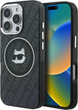 Etui plecki Karl Lagerfeld IML Choupette Head Logo MagSafe do Apple iPhone 16 Pro Max Black (KLHMP16XHMKBCHK) - obraz 1