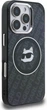 Etui plecki Karl Lagerfeld IML Choupette Head Logo MagSafe do Apple iPhone 16 Pro Max Black (KLHMP16XHMKBCHK) - obraz 4