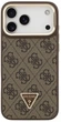 Etui na smartfon Guess 4G PU Triangle Logo & Stand Camera Magsafe do Apple iPhone 17 Pro Max Brown (3666339534462) - obraz 1
