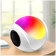 Ночник RGB LIGHT с Bluetooth колонкой и FM SD для дома 1 шт белый LS-837 - изображение 3