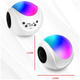 Ночник RGB LIGHT с Bluetooth колонкой и FM SD для дома 1 шт белый LS-837 - изображение 8
