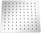 Верхній душ KRONER (KRP) Edelstahl Kubus-ESG704-20 - зображення 1