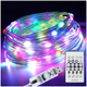 Светодиодная гирлянда 200 LED 20 метров USB пульт для дома мультицвет LS-2365 - изображение 7