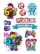 Декор на торт Roblox Six Seven 67 Роблокс Шість Сім вафельний папір для торта їстівний друк на вафельному папері харчова вафельна картинка А4 2606264205 - зображення 1