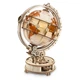 Конструктор 3D дерев'яний глобус ROKR Luminous Globe ST003D (Electric Version) з LED-підсвічуванням, 185 деталей - изображение 1