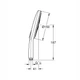 Душевая лейка Grohe Rainshower Smartactive металл, хром (26553000) - изображение 4