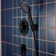 Лейка для душа Hansgrohe Activera Select S 2jet EcoSmart+ пластик, черный матовый (28034670) - изображение 3