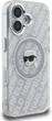 Etui plecki Karl Lagerfeld IML Karl Head Logo MagSafe do Apple iPhone 16 Grey (KLHMP16SHMKBKHG) - obraz 4