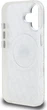 Etui plecki Karl Lagerfeld IML Karl Head Logo MagSafe do Apple iPhone 16 Grey (KLHMP16SHMKBKHG) - obraz 7