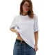 Футболка базова oversize Premium біла розмір XS - зображення 7
