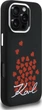 Etui plecki Karl Lagerfeld Silicone Heart Sign Logo MagSafe do Apple iPhone 16 Pro Black (KLHMP16LSMHBKSK) - obraz 4
