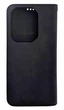 Чехол книжка Leather Flip для Infinix Note 50 Pro 4G (X6855) на магните с подставкой черный - изображение 2