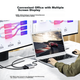 Хаб LinkStone Type-C HDMI/VGA 4K, для Apple/MacBook/iPhone/iPad/Huawei/TV - изображение 5