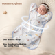 Універсальна піжама-мішок для сну October Crystals Baby Anti-Startle, розмір M, цільний елемент, універсальний, Jinglan Yunmeng - зображення 6