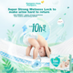 Підгузки Pampers Ultra-Thin Breathable Fresh Help для новонароджених та немовлят, киснепроникні Pro Mini NB46 - изображение 6