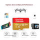 Карта памяти SANDISK Extreme microSDXC 64GB UHS-I U3 V30 A2 (SDSQXA2-064G-ZN6MA) - изображение 2