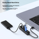 USB-концентратор PHILIPS 2.0 с четырьмя портами и разъемом для внешнего источника питания, удлинительный кабель-конвертер для ноутбуков и настольных компьютеров Huawei с 4 портами, 2 метра. - изображение 8