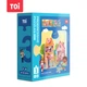 Іграшка-головоломка TOI Advanced Early Education для дітей віком 3-6 років, паперовий подарунок на день народження для хлопчиків та дівчаток, 3-рівневий науковий буксир - изображение 4