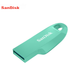 Флеш-накопичувач SanDisk 128 ГБ USB 3.2 CZ550 Green із безпечним шифруванням для відновлення даних для навчання, офісної роботи, торгів, компактний портативний автомобільний флеш-накопичувач великої ємності - зображення 10