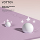 Коврик для йоги Yottoy нескользящий амортизирующий - изображение 9