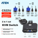 KVM-перемикач ATEN CS22U 2-портовий USB VGA - зображення 2