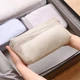 Сітчастий чохол MUJI з переробленого поліестеру 3D, бежевий, приблизно 25x12,5x5 см - зображення 4