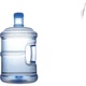 Ведро для чистой воды BJ Pure Water, ведро для воды из пищевого поликарбоната, ведро для минеральной воды, диспенсер для питьевой воды, уличное ведро, большая емкость, синее, 11,3 л + щетка для чистки ведра - изображение 1