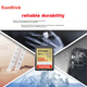 Карта памяти SANDISK Extreme SDXC 128GB Class 10 UHS-I U3 V30 (SDSDXV5-128G-ZNCIN) - изображение 4