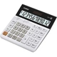 Калькулятор Casio DH-12 бесшумный 12-разрядный, белый - изображение 4