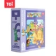 Развивающая игрушка-пазл TOI Advanced для детей 3-6 лет, бумажная, подарок на день рождения для мальчиков и девочек, 6 уровней, путешествие по миру. - изображение 4