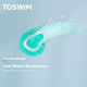 Зажим для носа TOSWIM для плавания, водонепроницаемый - изображение 9