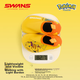 Детские водные туфли SWANS Pokémon для мальчиков и девочек, пляжные туфли Пикачу, нескользящие, устойчивые к порезам, для дайвинга, размеры 28-29. - изображение 8