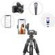 Штатив NeePho NP-680 для смартфона, фотоапарата та відеокамери 360° - зображення 4